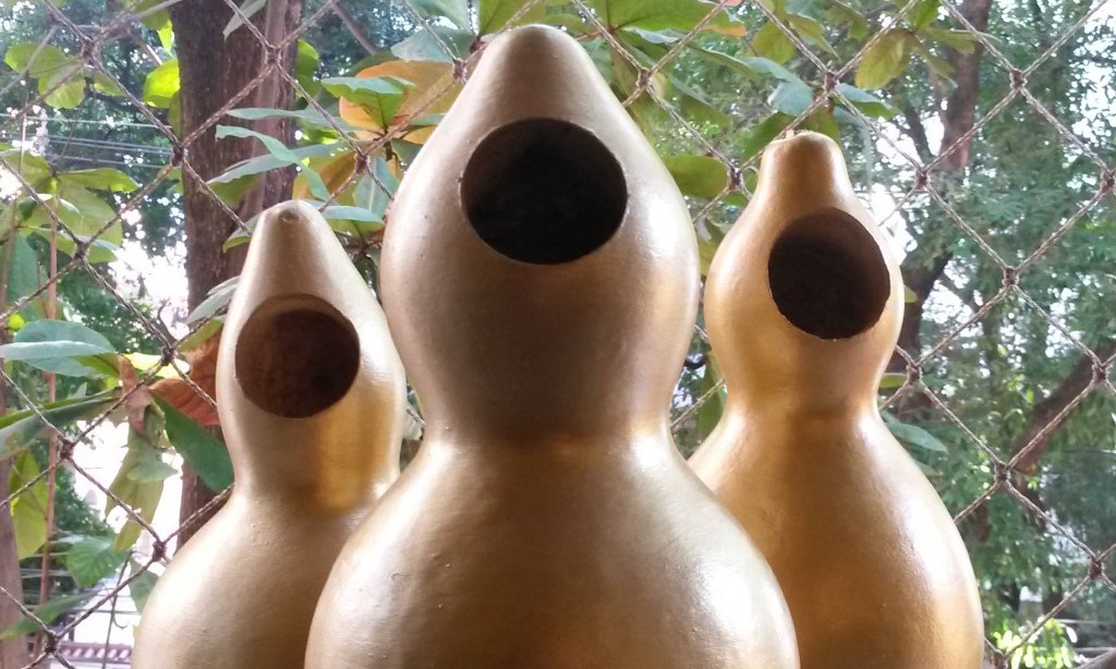cabaça dourada no feng shui